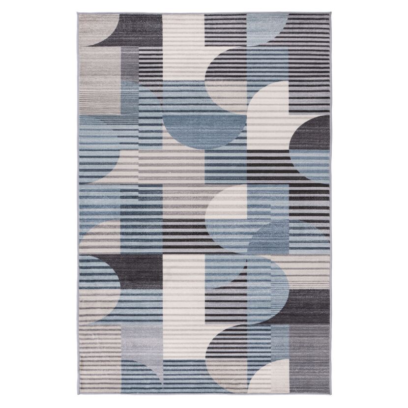 Teppich 'Bluster' blau 160 x 230 cm