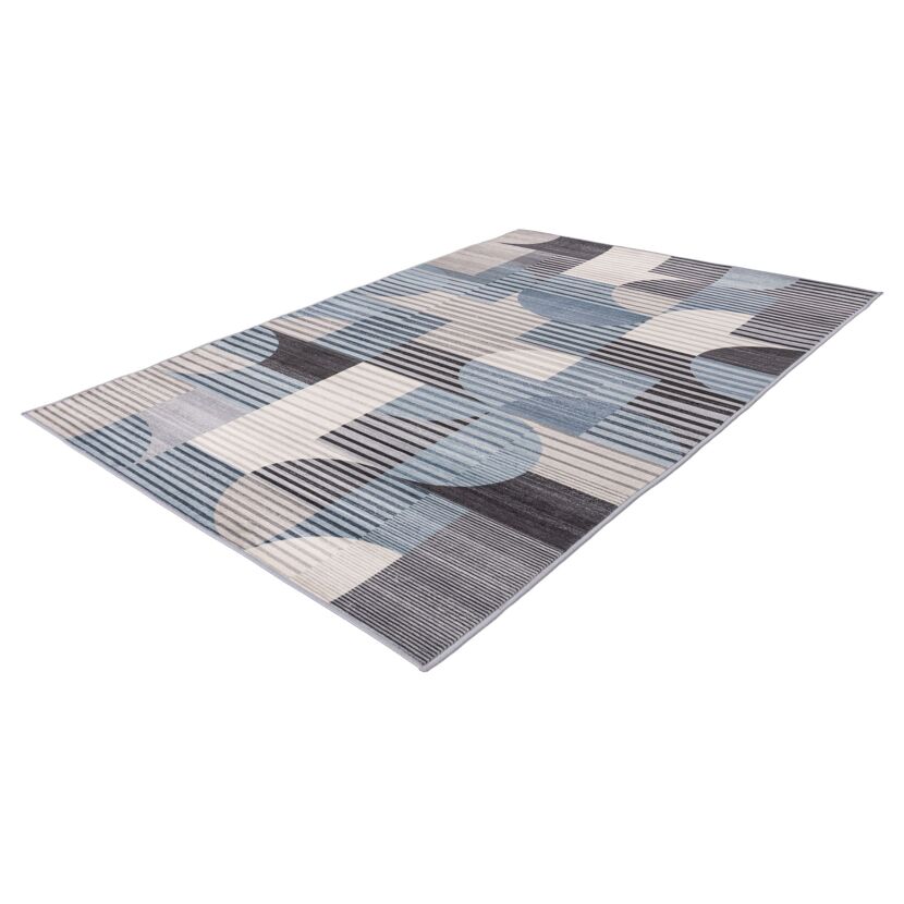 Teppich 'Bluster' blau 160 x 230 cm