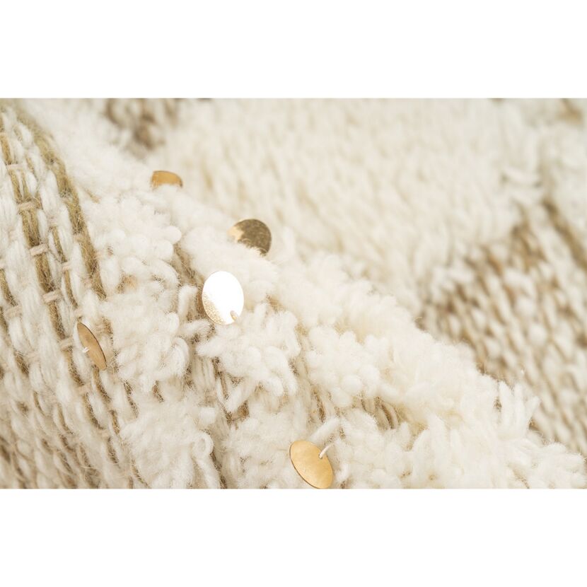 Teppich 'Bohist' creme/khaki 120 x 180 cm