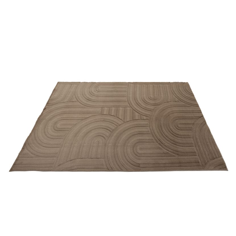 Teppich 'Modena' taupe 160 x 230 cm