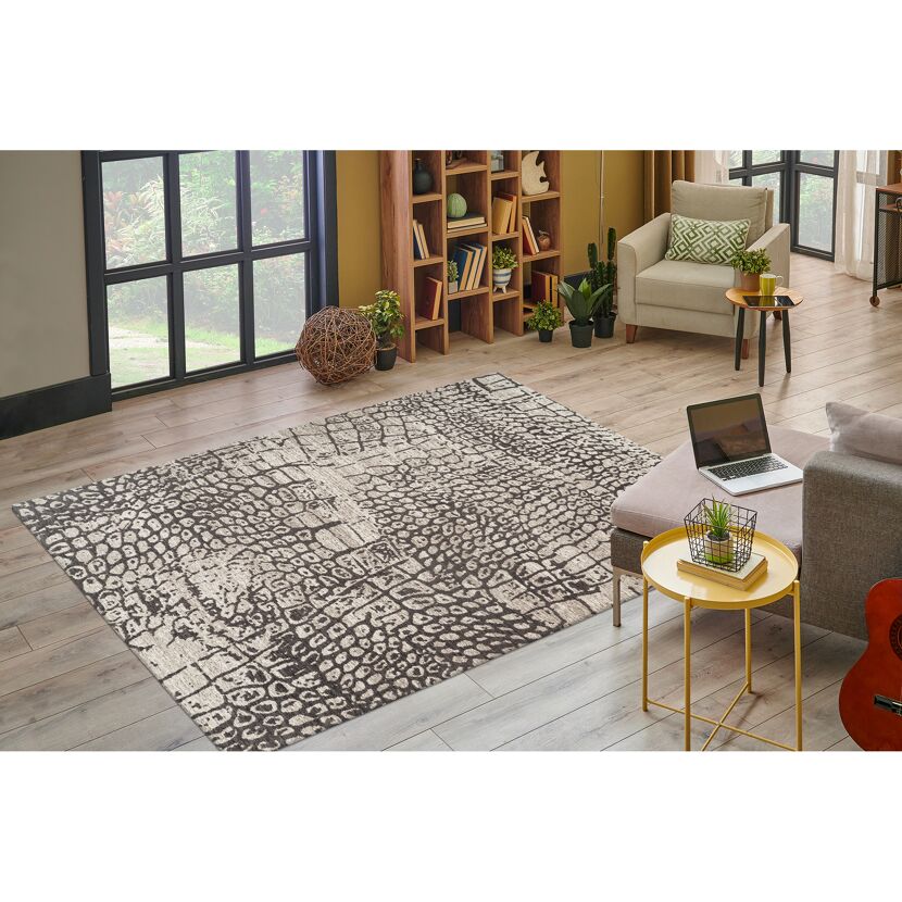 Teppich 'Davis' grau 160 x 230 cm
