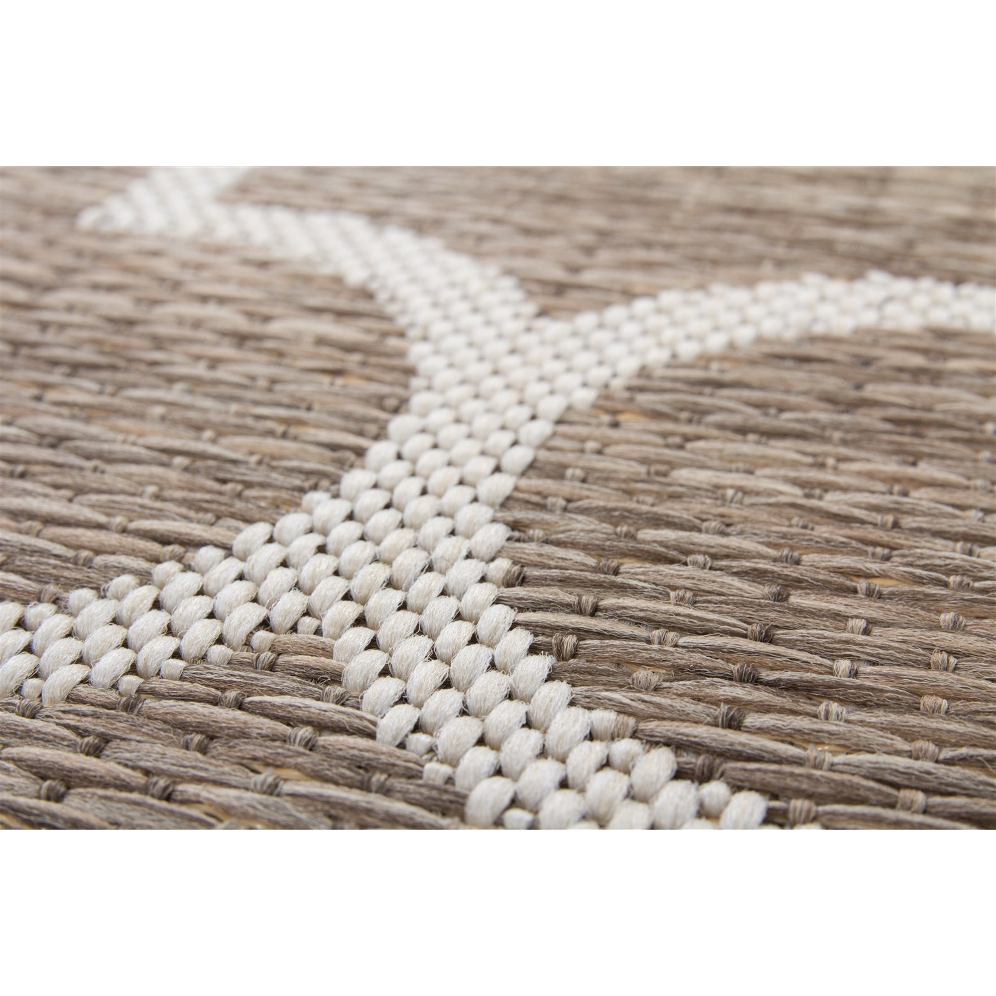 Teppich 'Indonesia' beige 120 x 170 cm