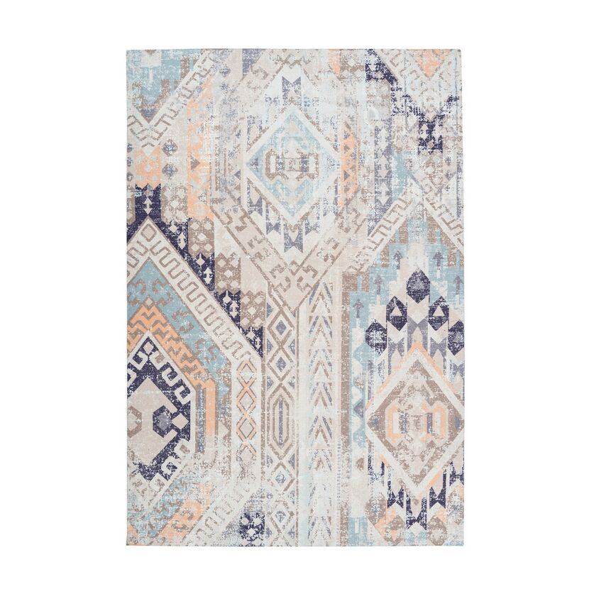 Teppich 'Indiana' multicolor/blau 160 x 230 cm