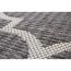 Teppich 'Indonesia' grau 80 x 150 cm