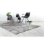 Teppich 'Mineral' silbern 80 x 300 cm