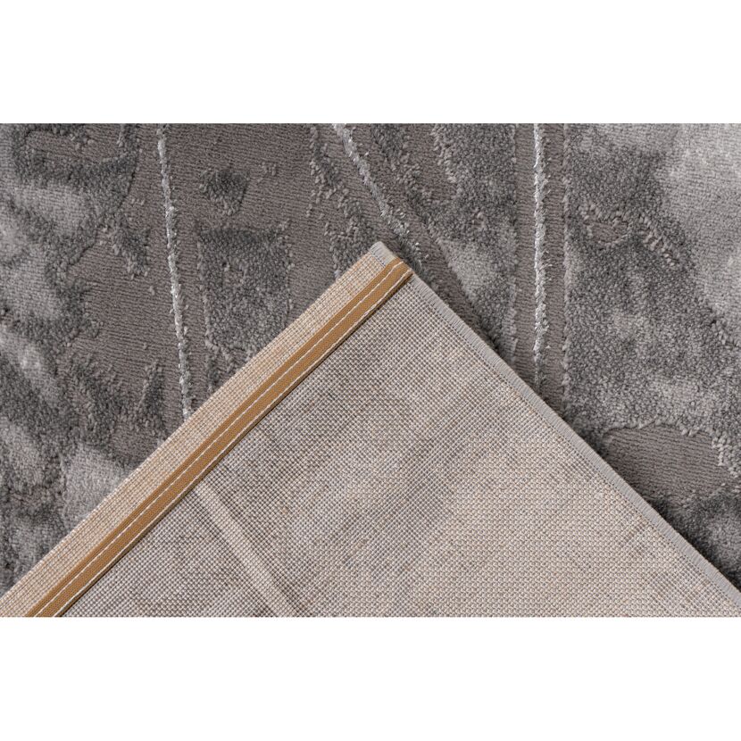 Teppich 'Mineral' silbern 80 x 300 cm