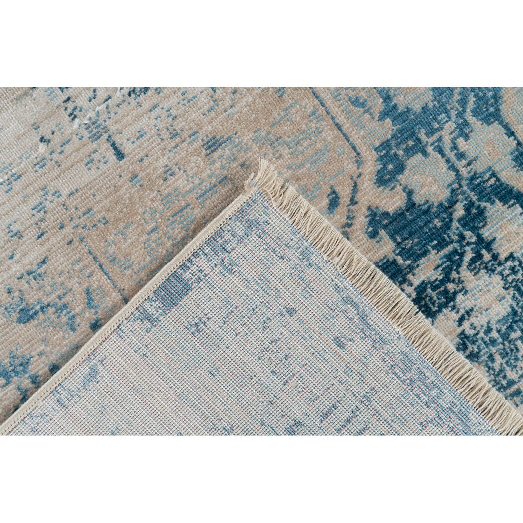 Teppich 'Milan' blau 160 x 230 cm