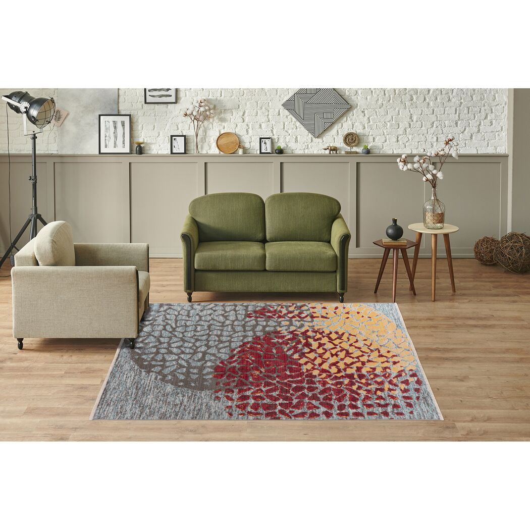 Teppich 'Milan' multicolor/blau 160 x 230 cm