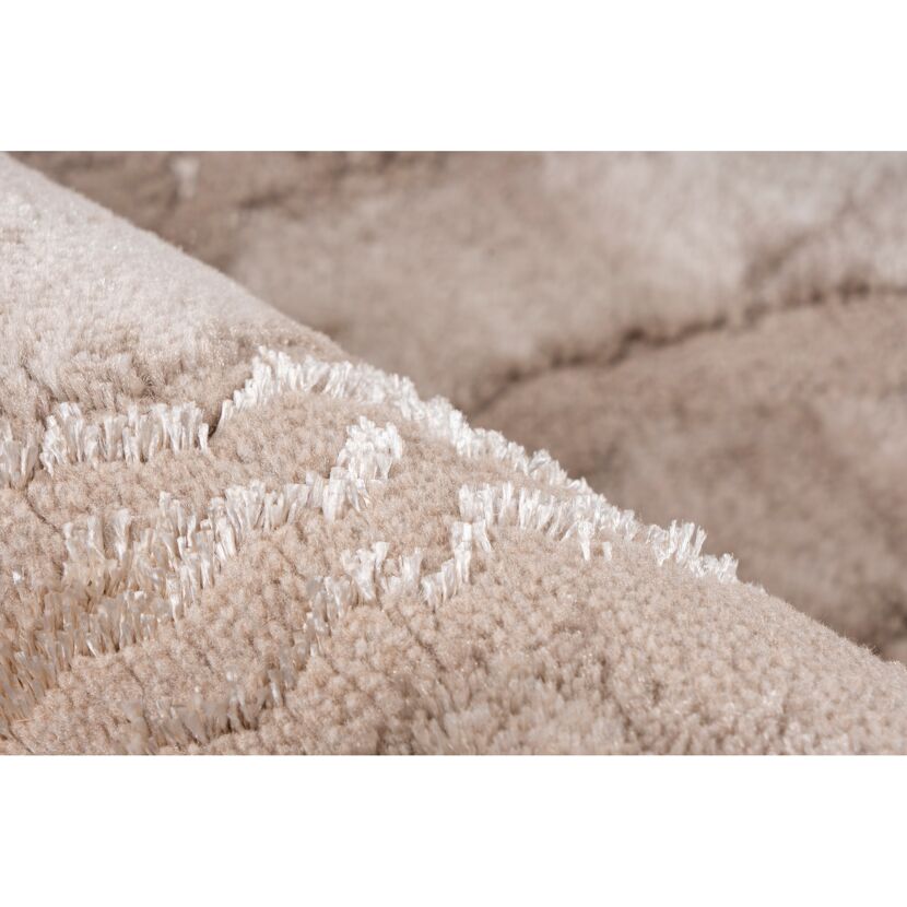 Teppich 'Mineral' beige 80 x 300 cm