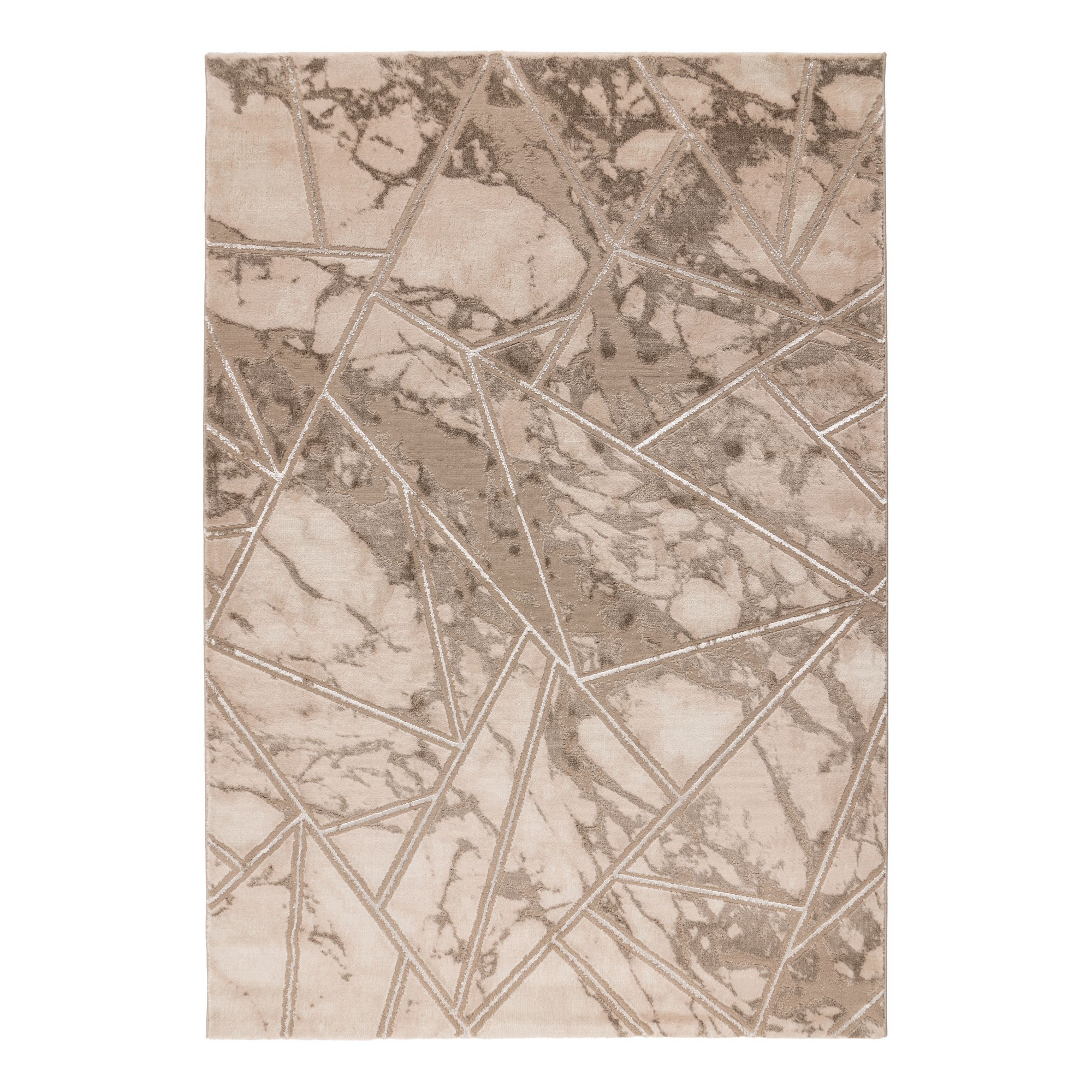 Teppich 'Mineral' beige 80 x 300 cm