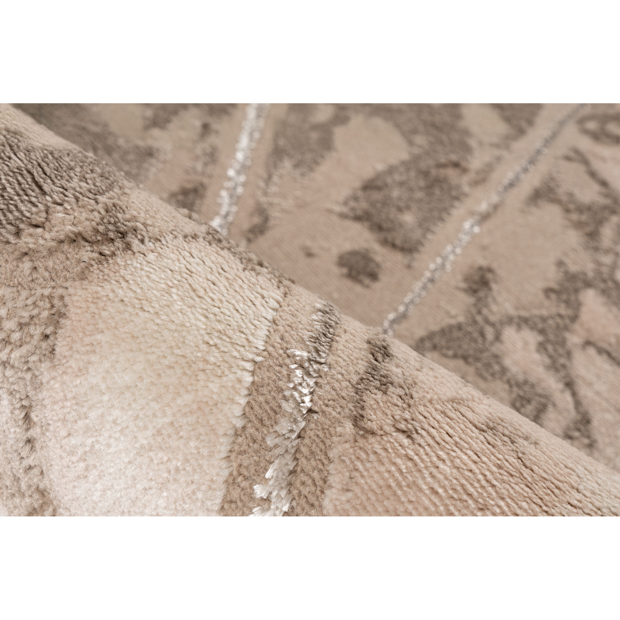 Teppich 'Mineral' beige 80 x 300 cm