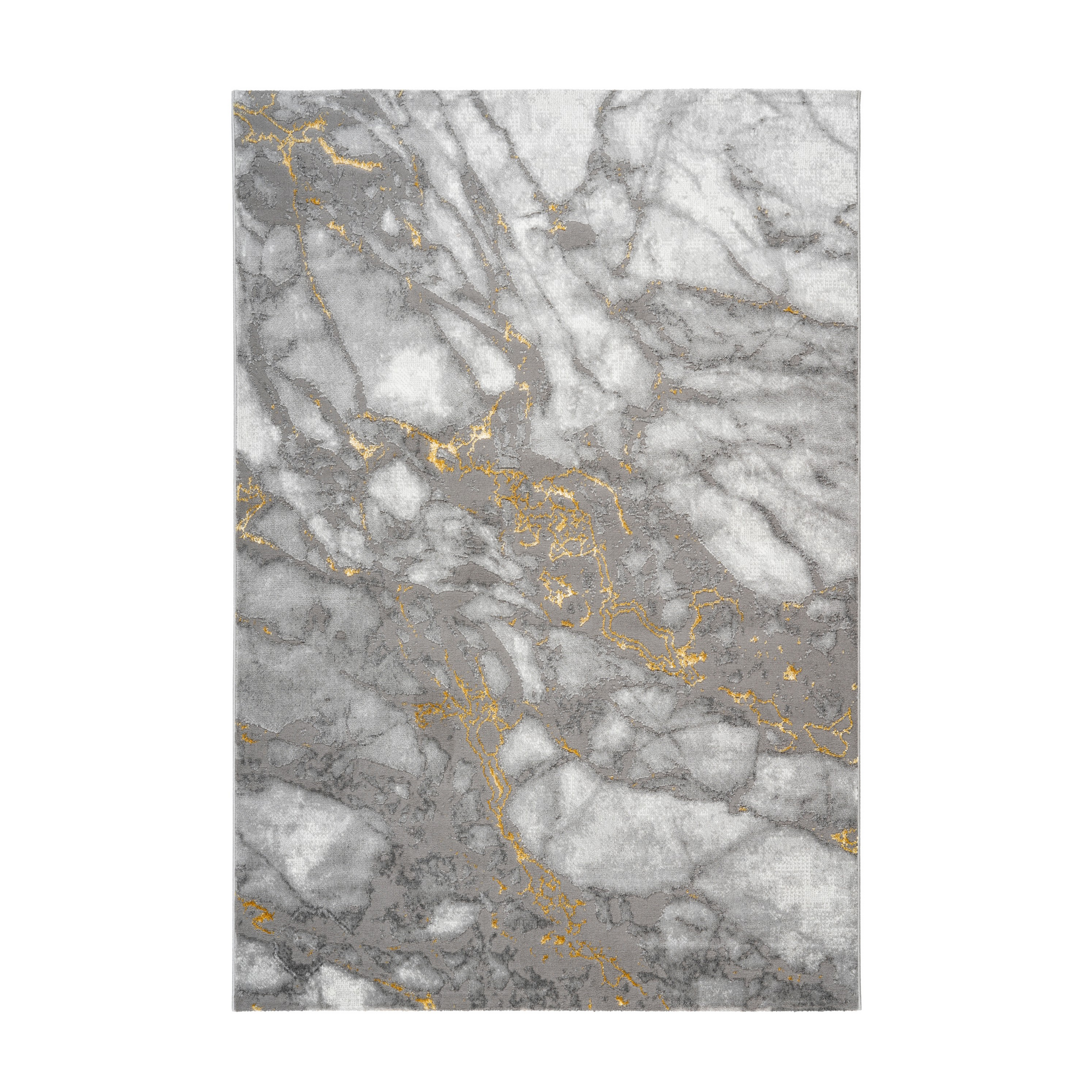 Teppich 'Mineral' goldfarben 160 x 230 cm