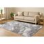 Teppich 'Mineral' silbern 80 x 300 cm