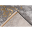 Teppich 'Mineral' goldfarben 80 x 300 cm
