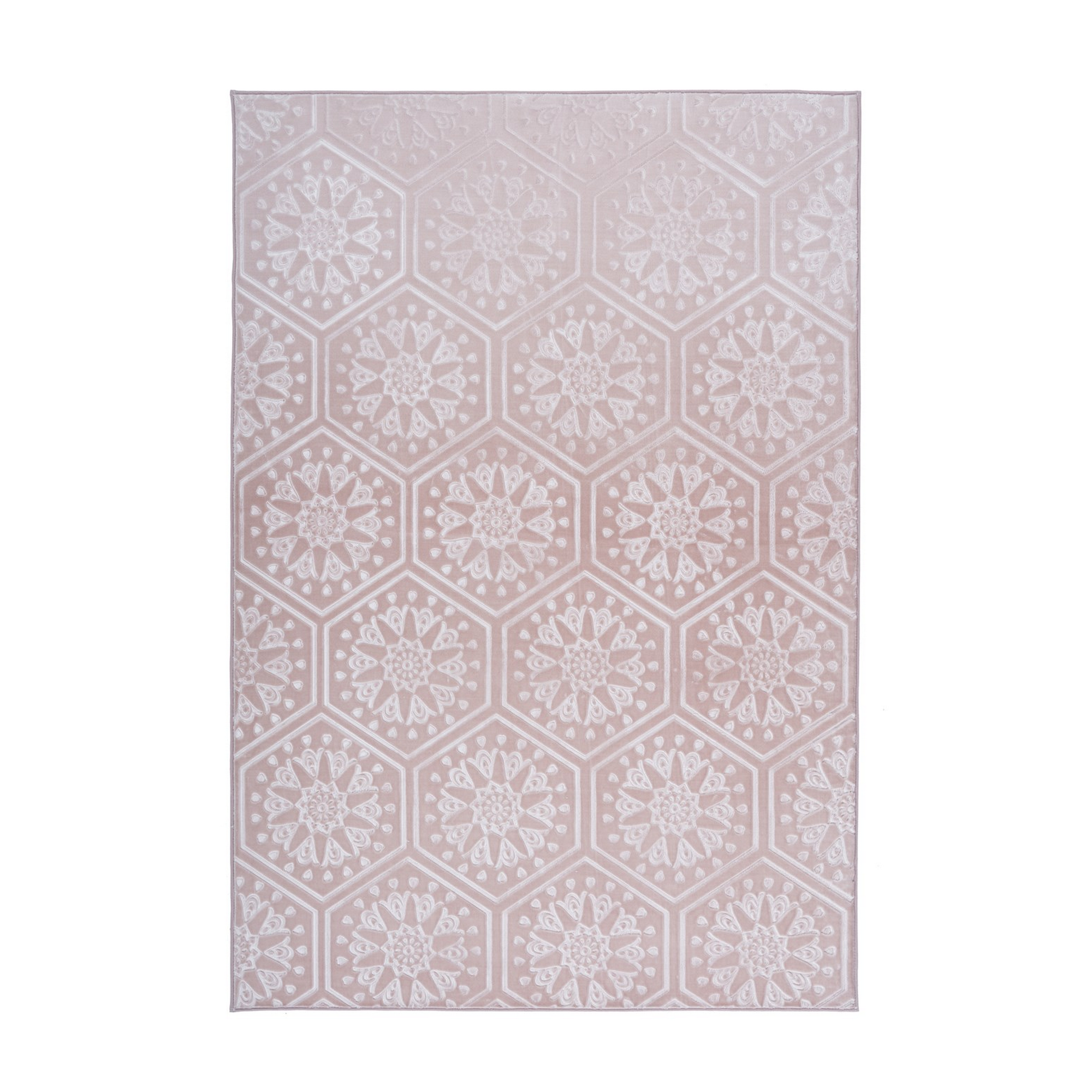 Teppich 'Monroe' rosa 160 x 230 cm