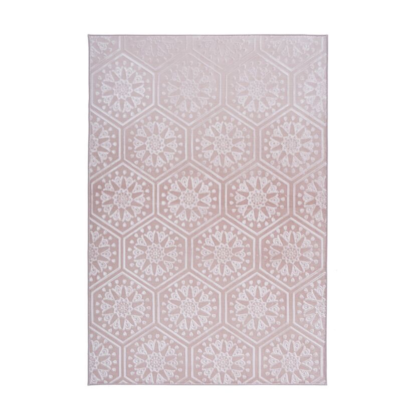 Teppich 'Monroe' rosa 160 x 230 cm