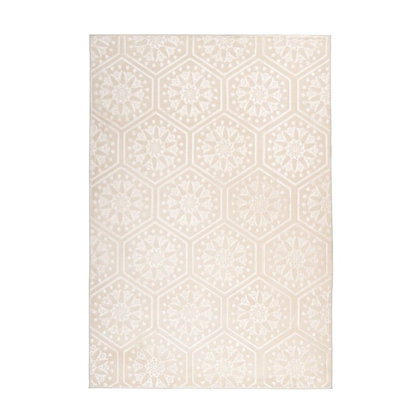 Teppich 'Monroe' creme 80 x 300 cm