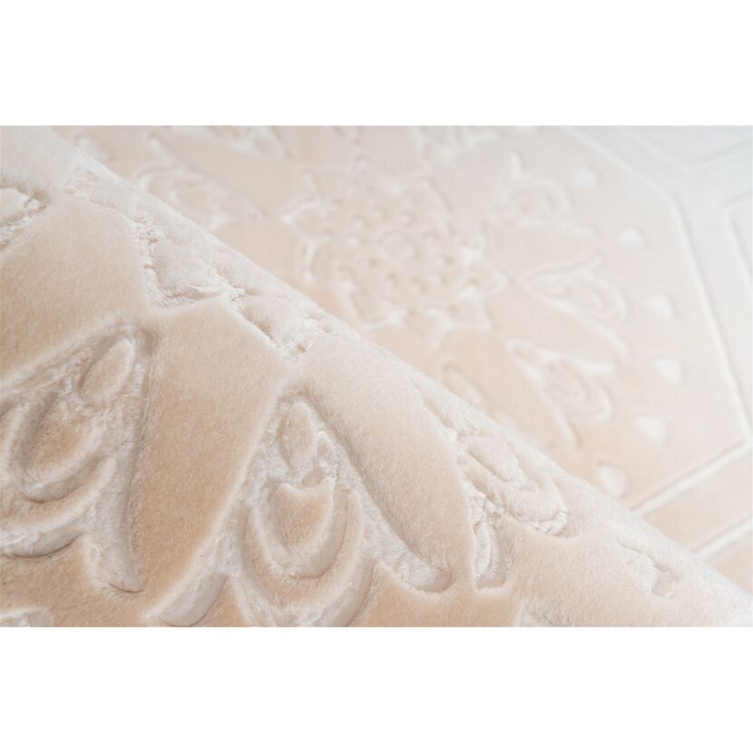Teppich 'Monroe' creme 80 x 300 cm