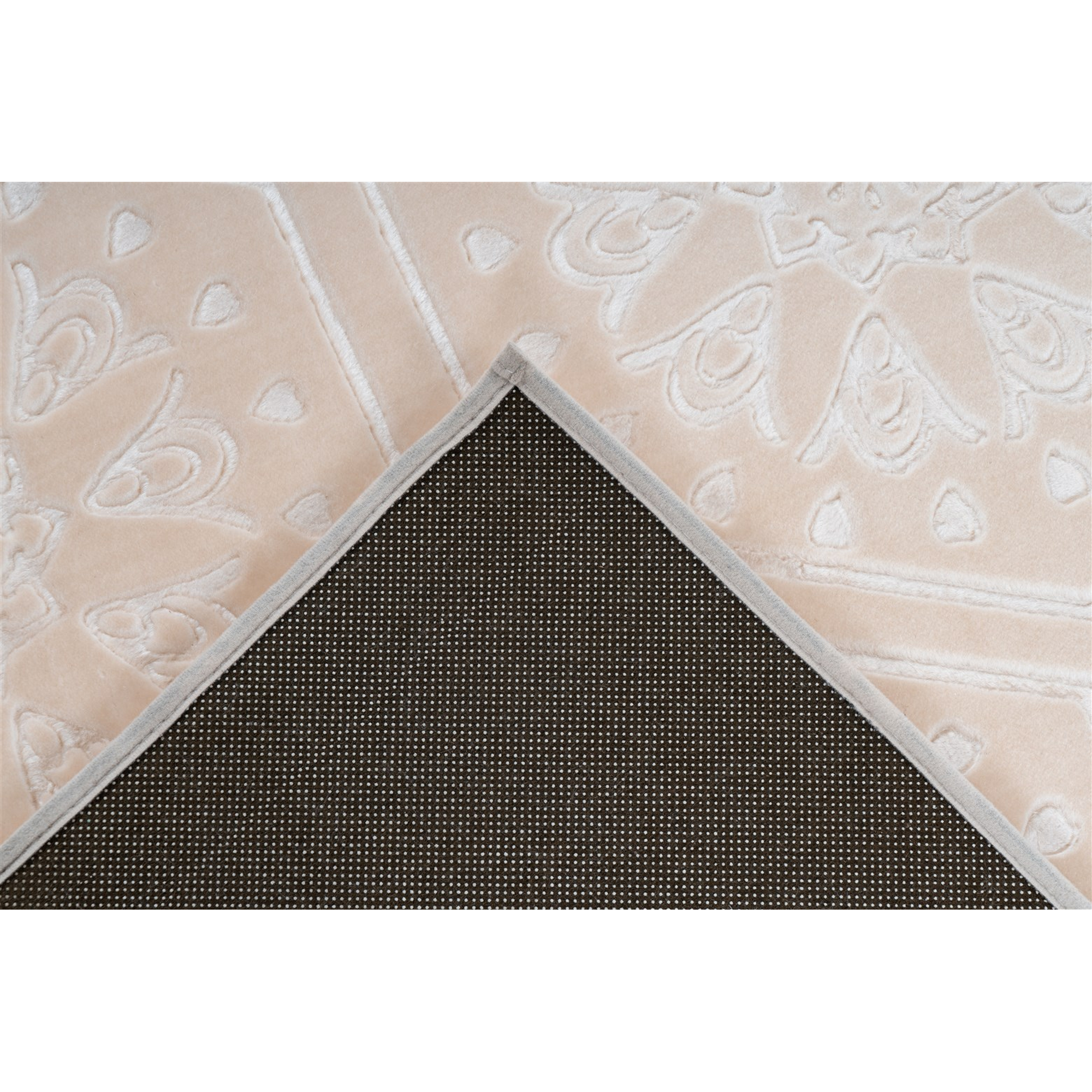 Teppich 'Monroe' creme 80 x 300 cm