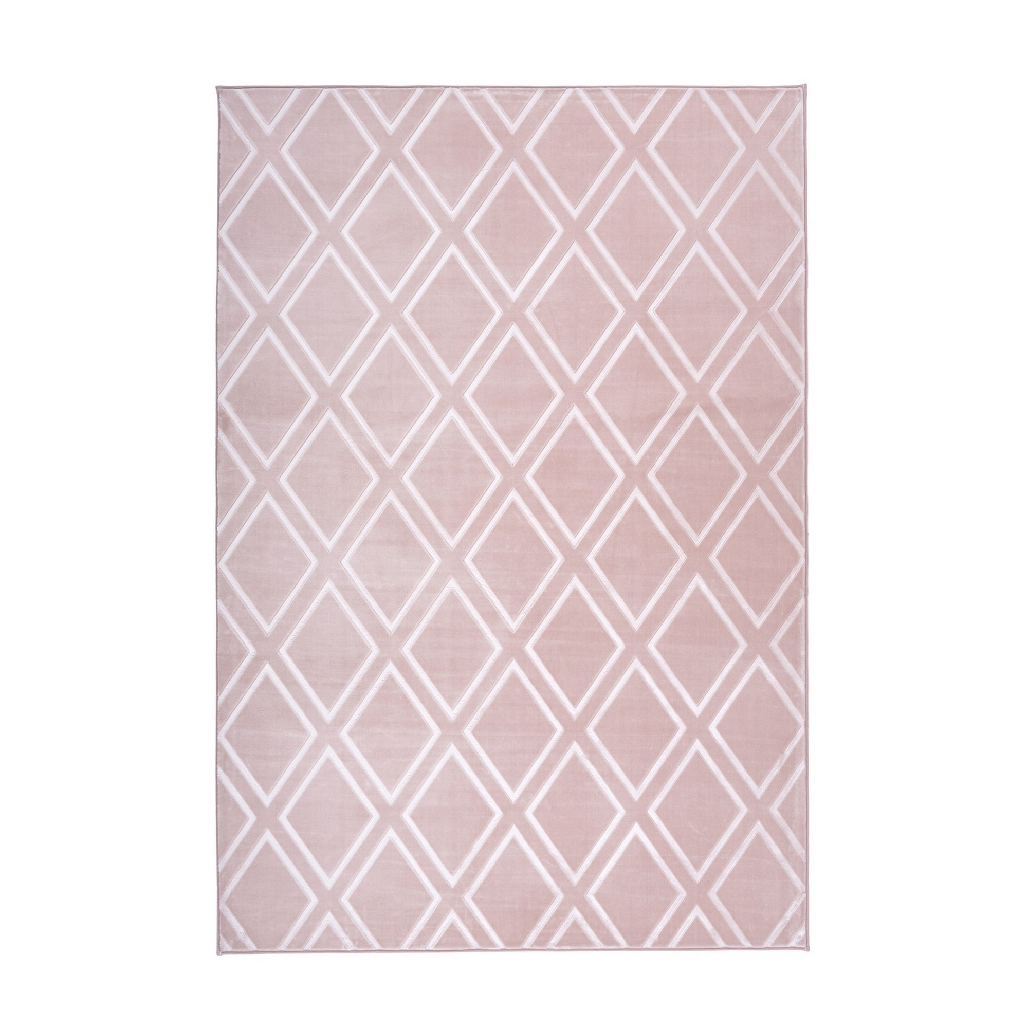 Teppich 'Monroe' rosa 80 x 300 cm