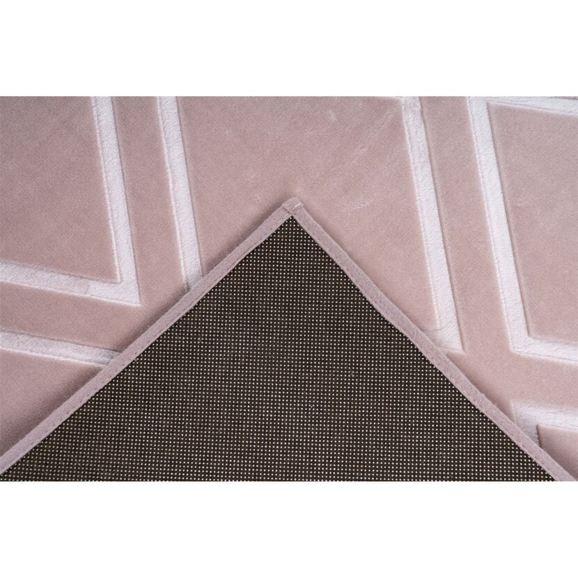 Teppich 'Monroe' rosa 80 x 300 cm
