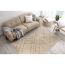 Teppich 'Mylen' creme/braun 160 x 230 cm