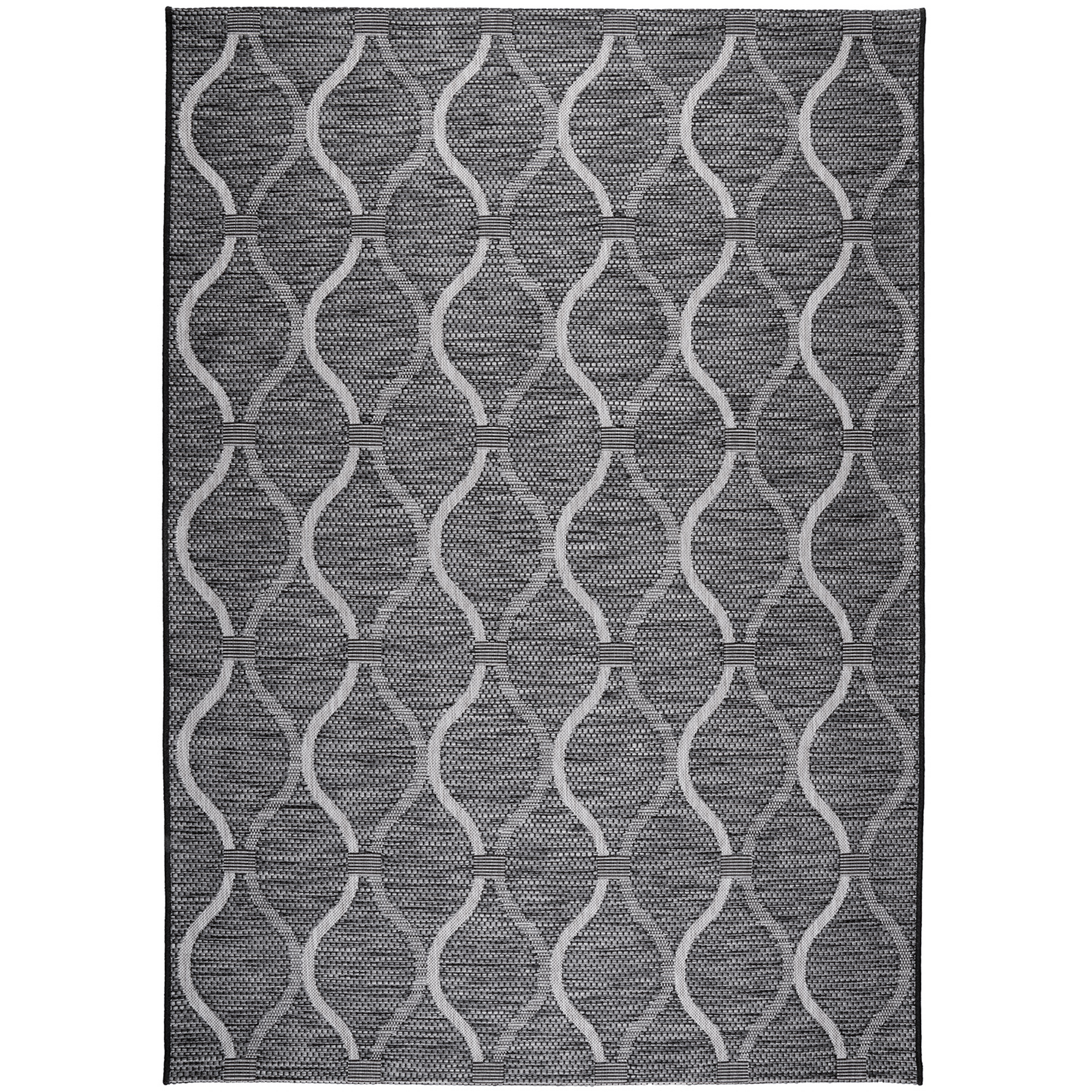 Teppich 'Nautic' grau 120 x 170 cm