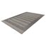 Teppich 'Nibru' silbern 60 x 110 cm