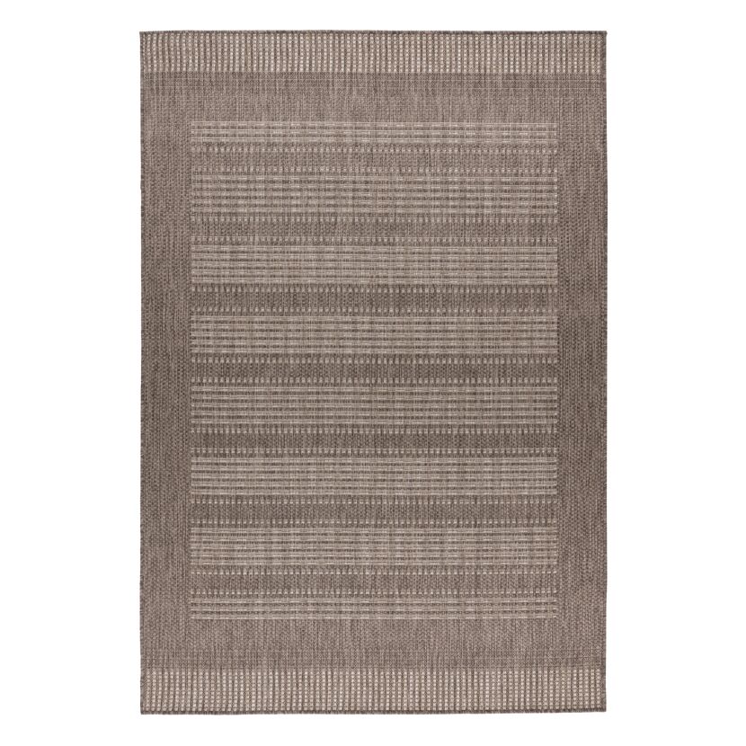 Teppich 'Nibru' taupe 60 x 110 cm