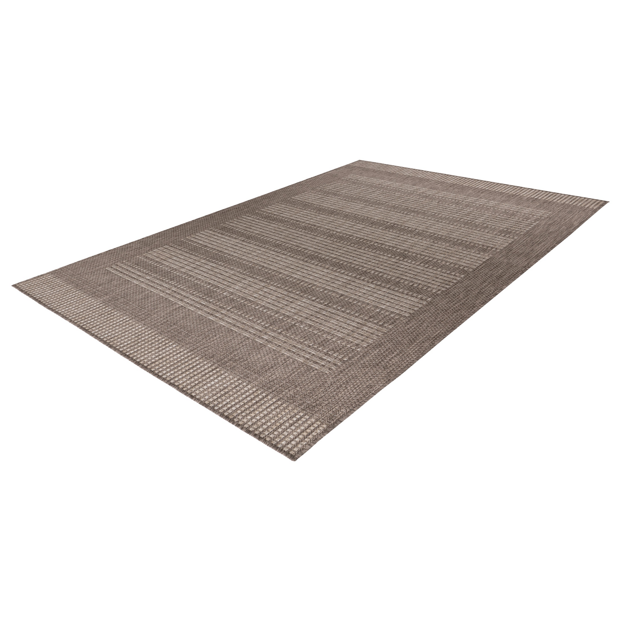 Teppich 'Nibru' taupe 60 x 110 cm