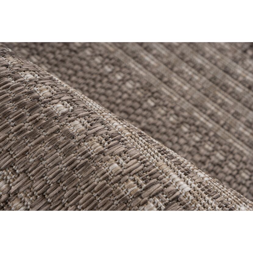 Teppich 'Nibru' taupe 60 x 110 cm
