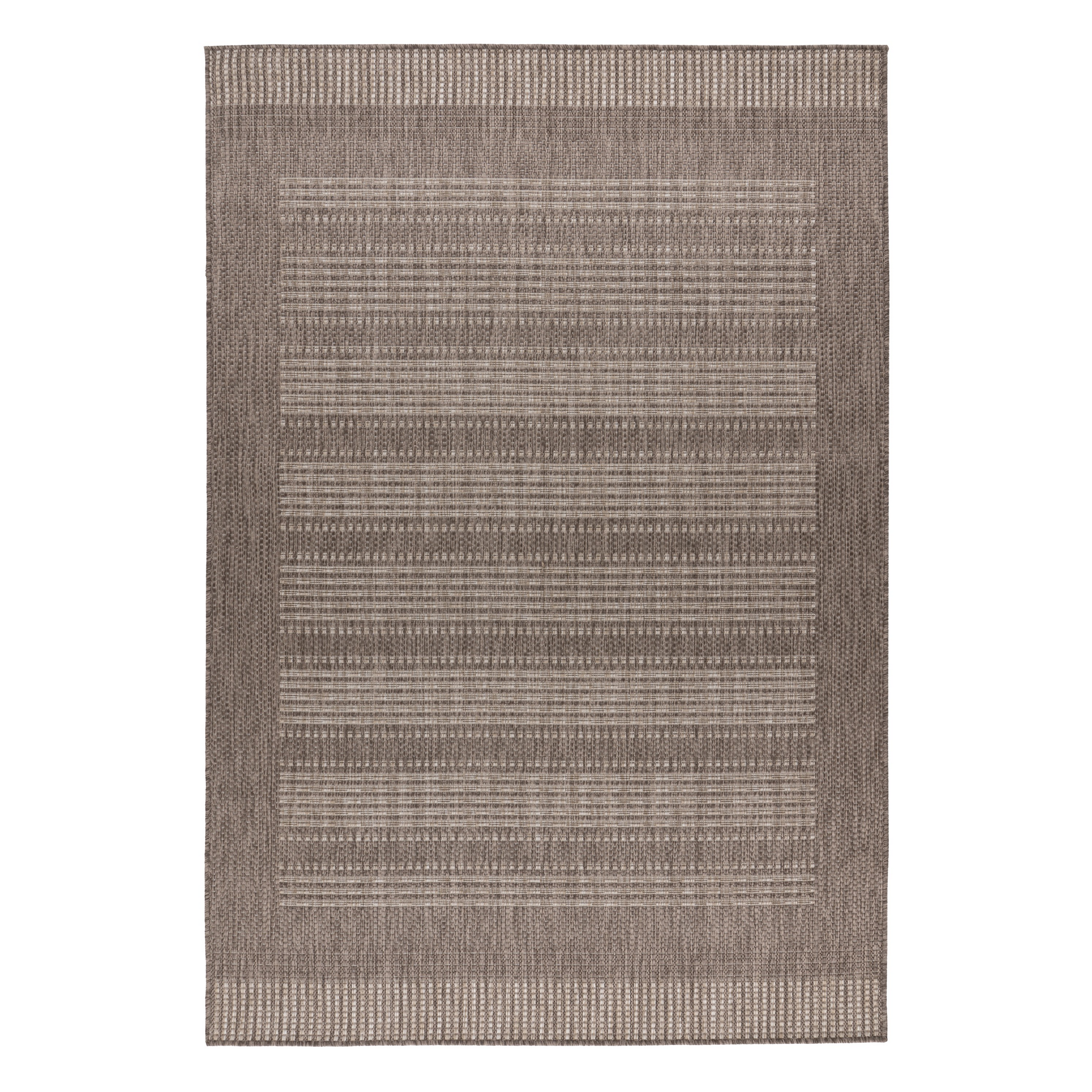 Teppich 'Nibru' taupe 80 x 150 cm
