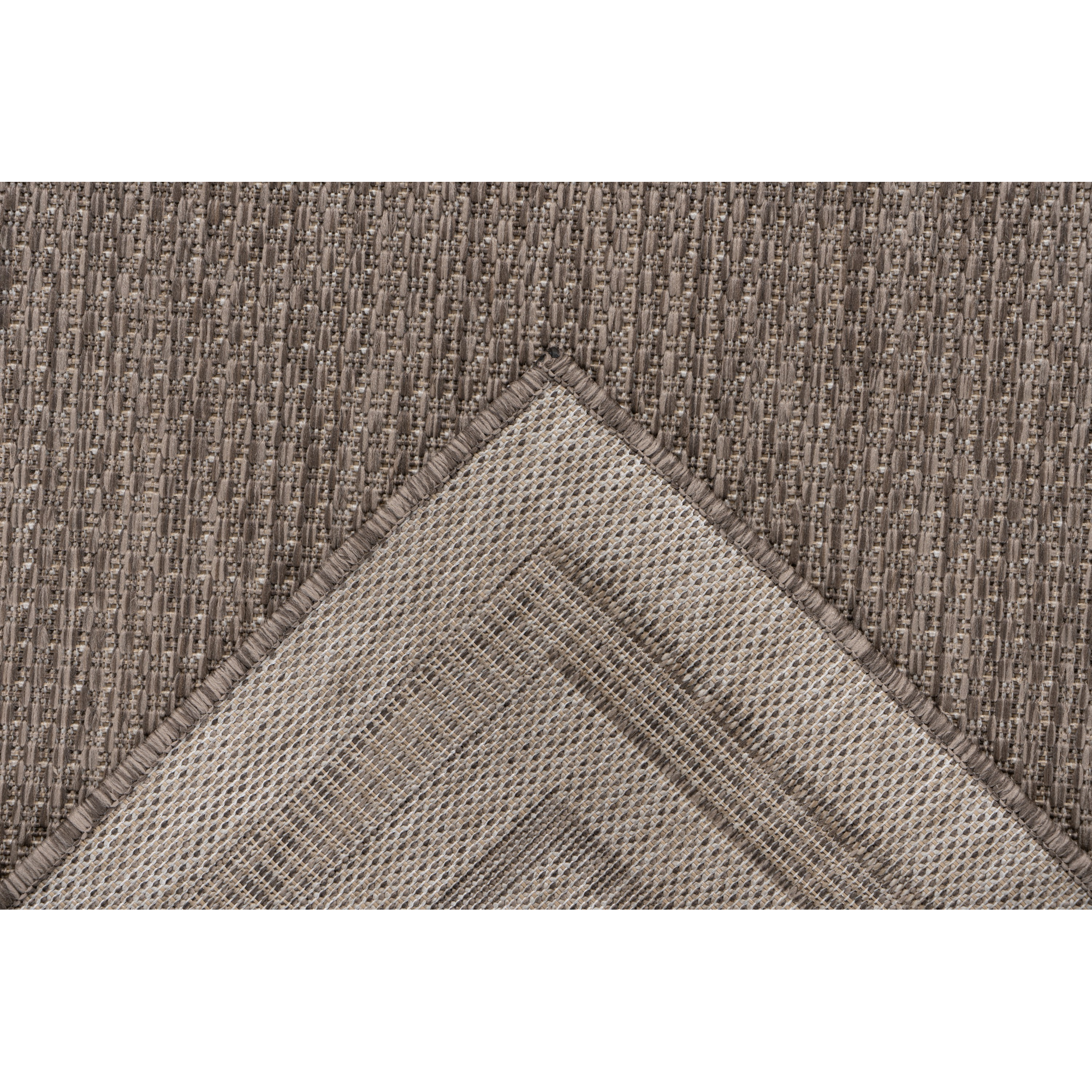 Teppich 'Nibru' taupe 80 x 150 cm