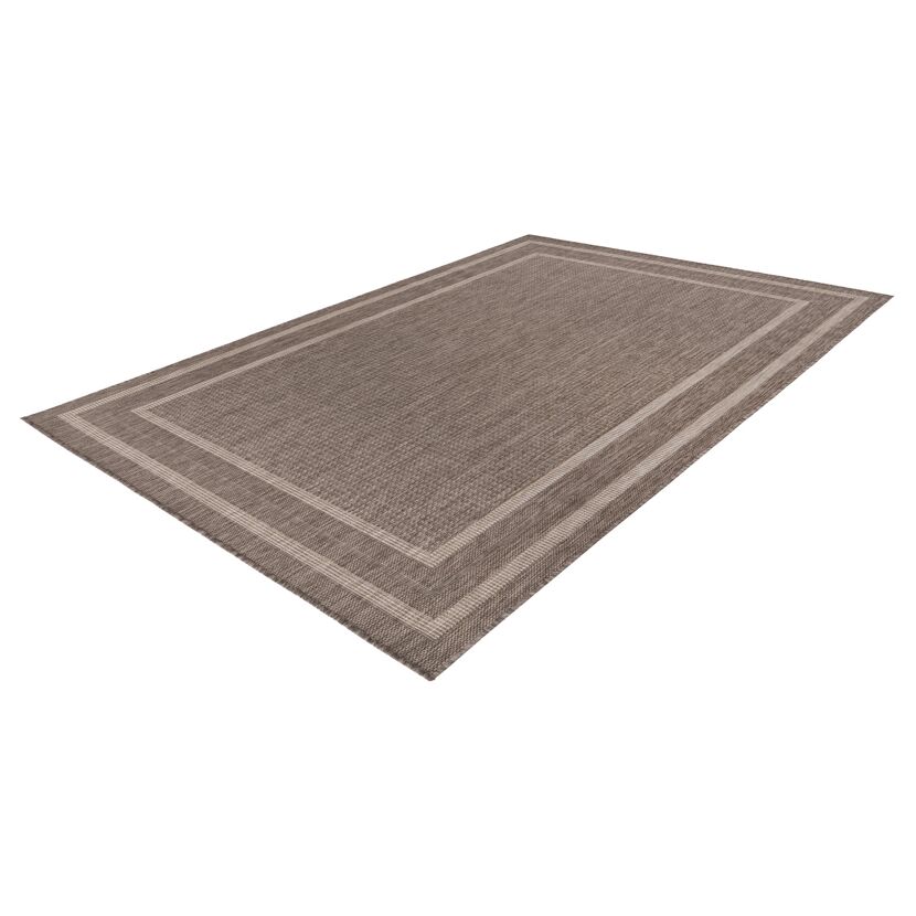 Teppich 'Nibru' taupe 120 x 170 cm