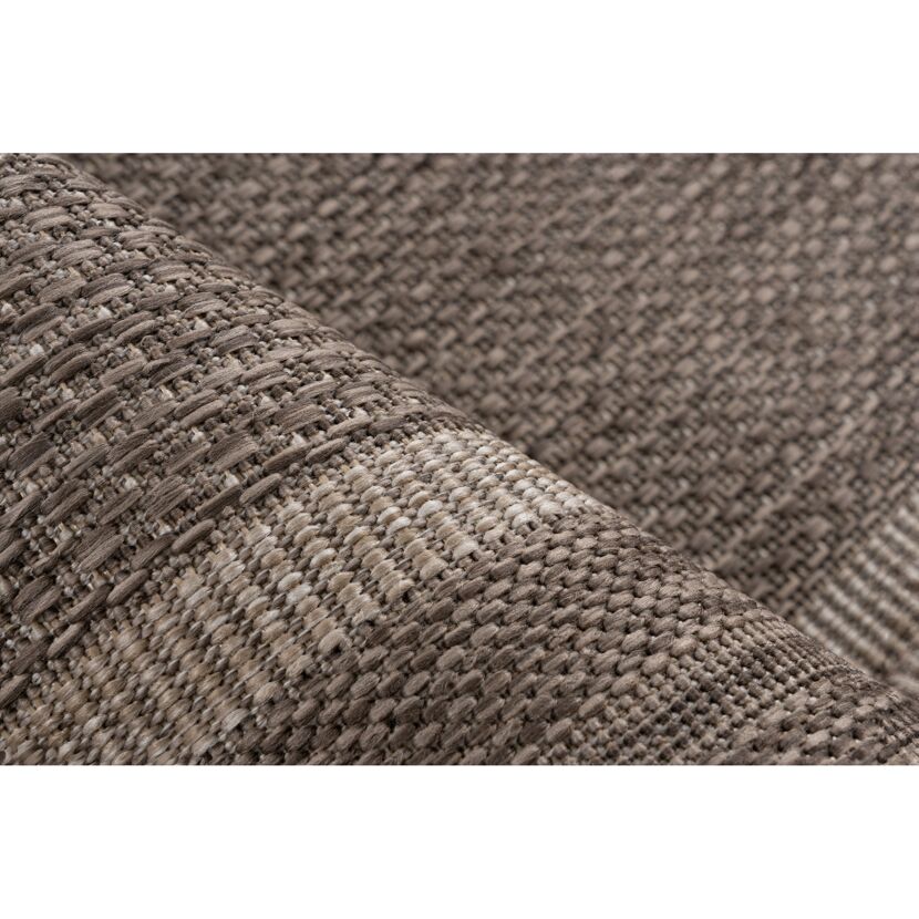 Teppich 'Nibru' taupe 120 x 170 cm
