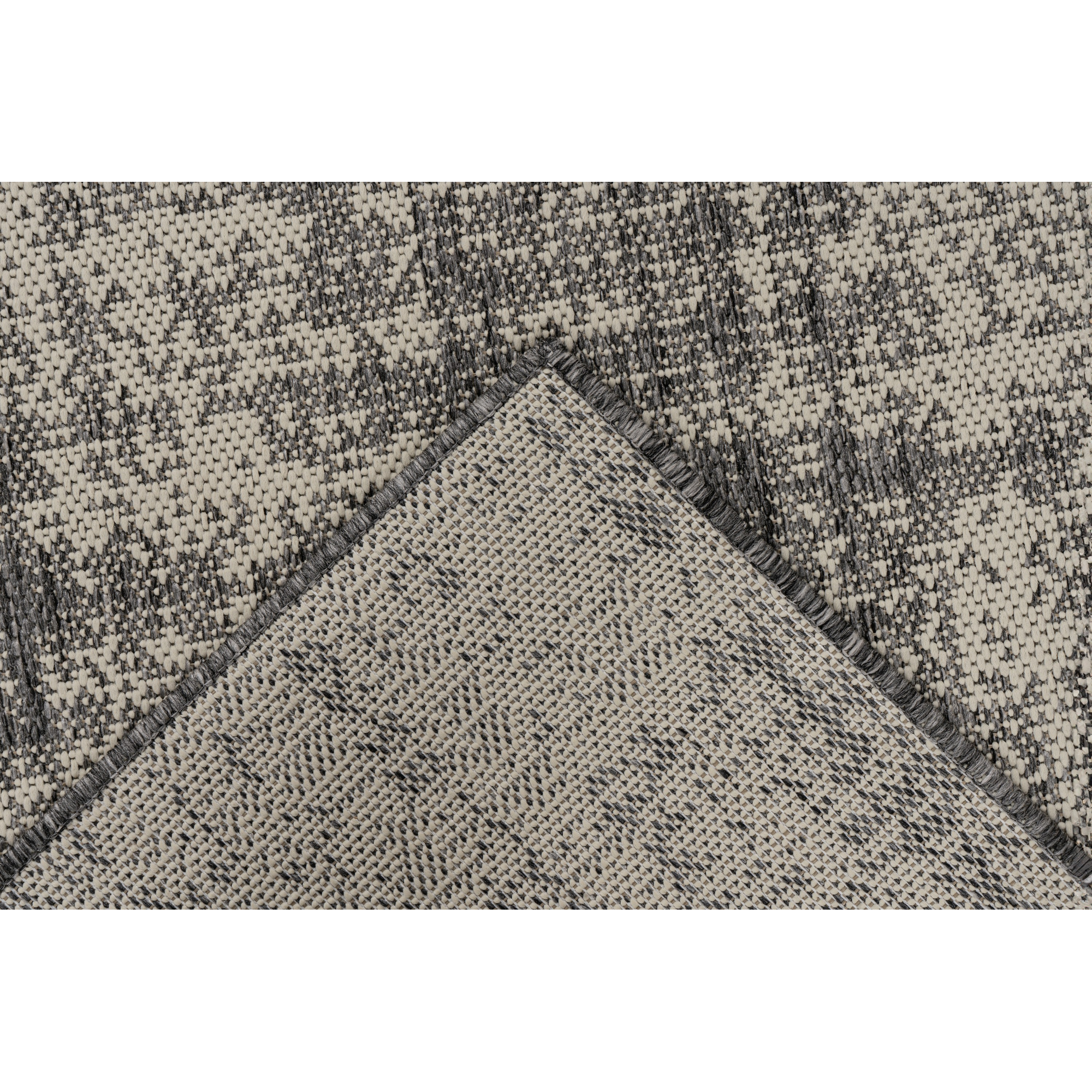 Teppich 'Nibru' silbern 200 x 290 cm