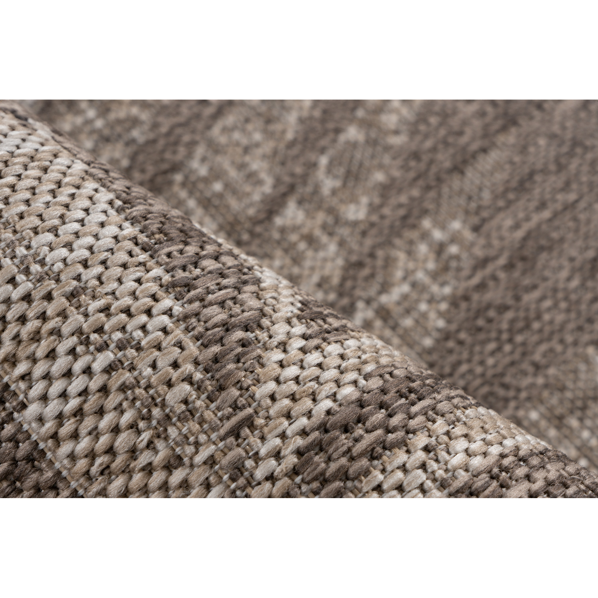 Teppich 'Nibru' taupe 60 x 110 cm