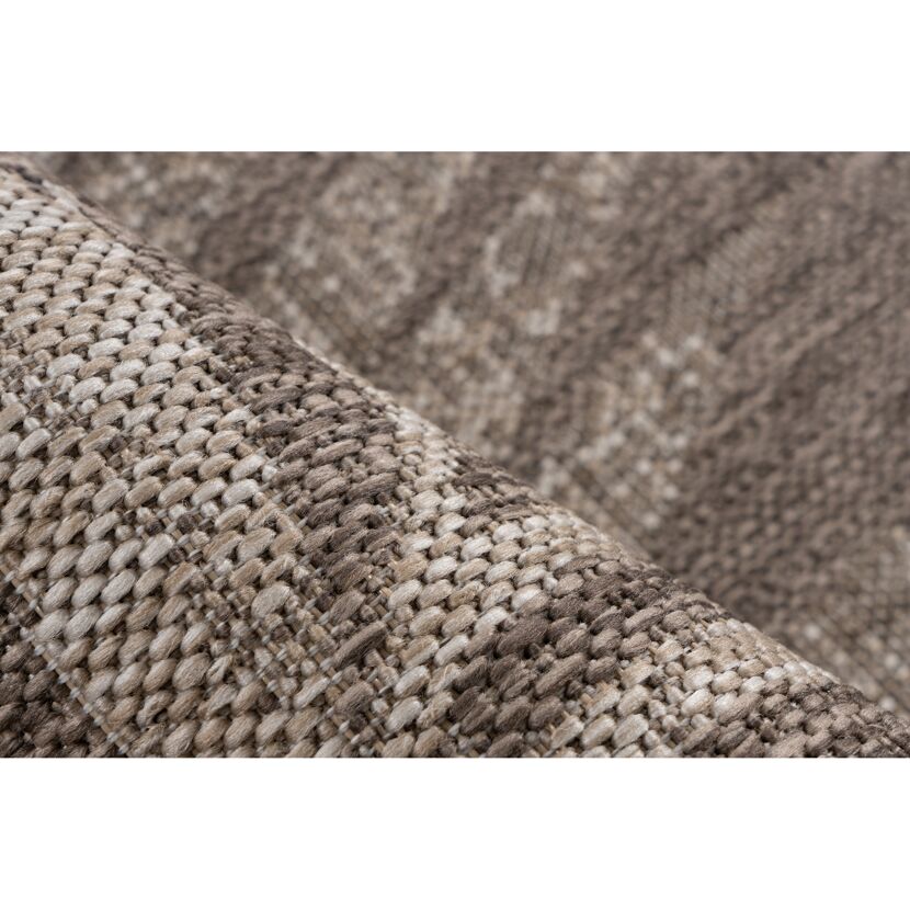 Teppich 'Nibru' taupe 60 x 110 cm