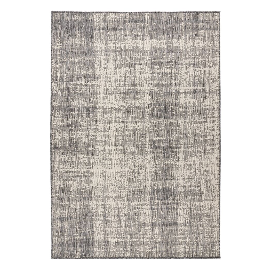 Teppich 'Nibru' silbern 60 x 110 cm