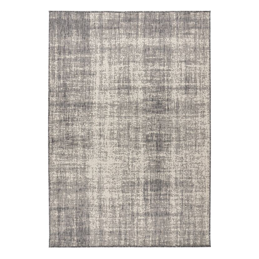Teppich 'Nibru' silbern 60 x 110 cm