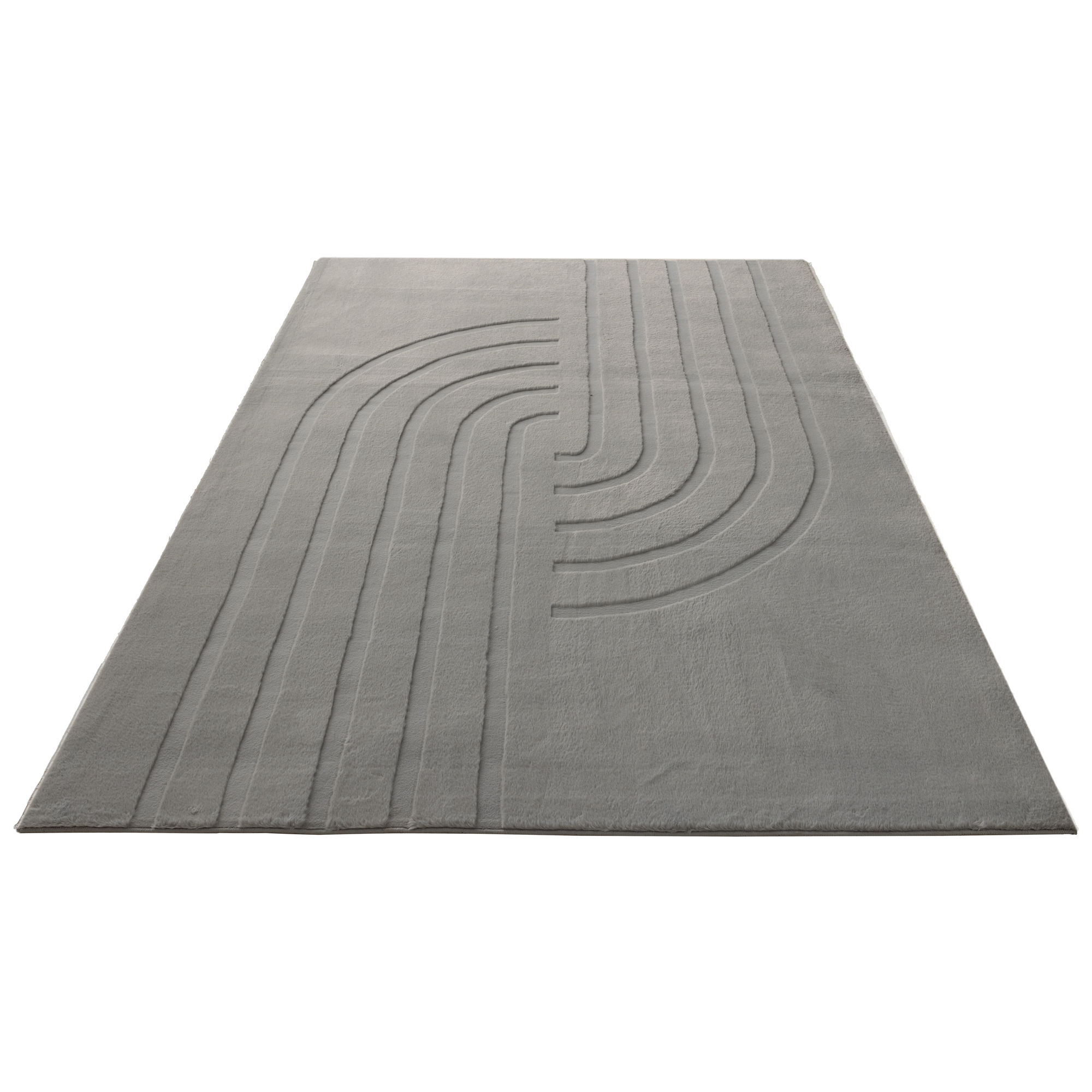 Teppich 'Peace' grau 160 x 230 cm