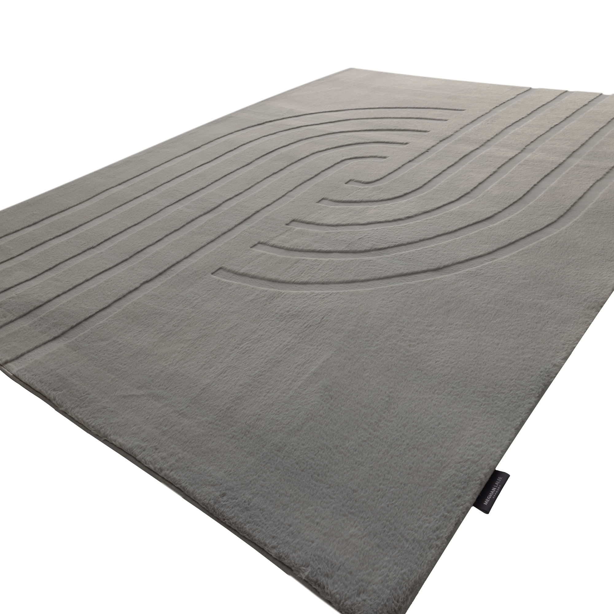 Teppich 'Peace' grau 160 x 230 cm