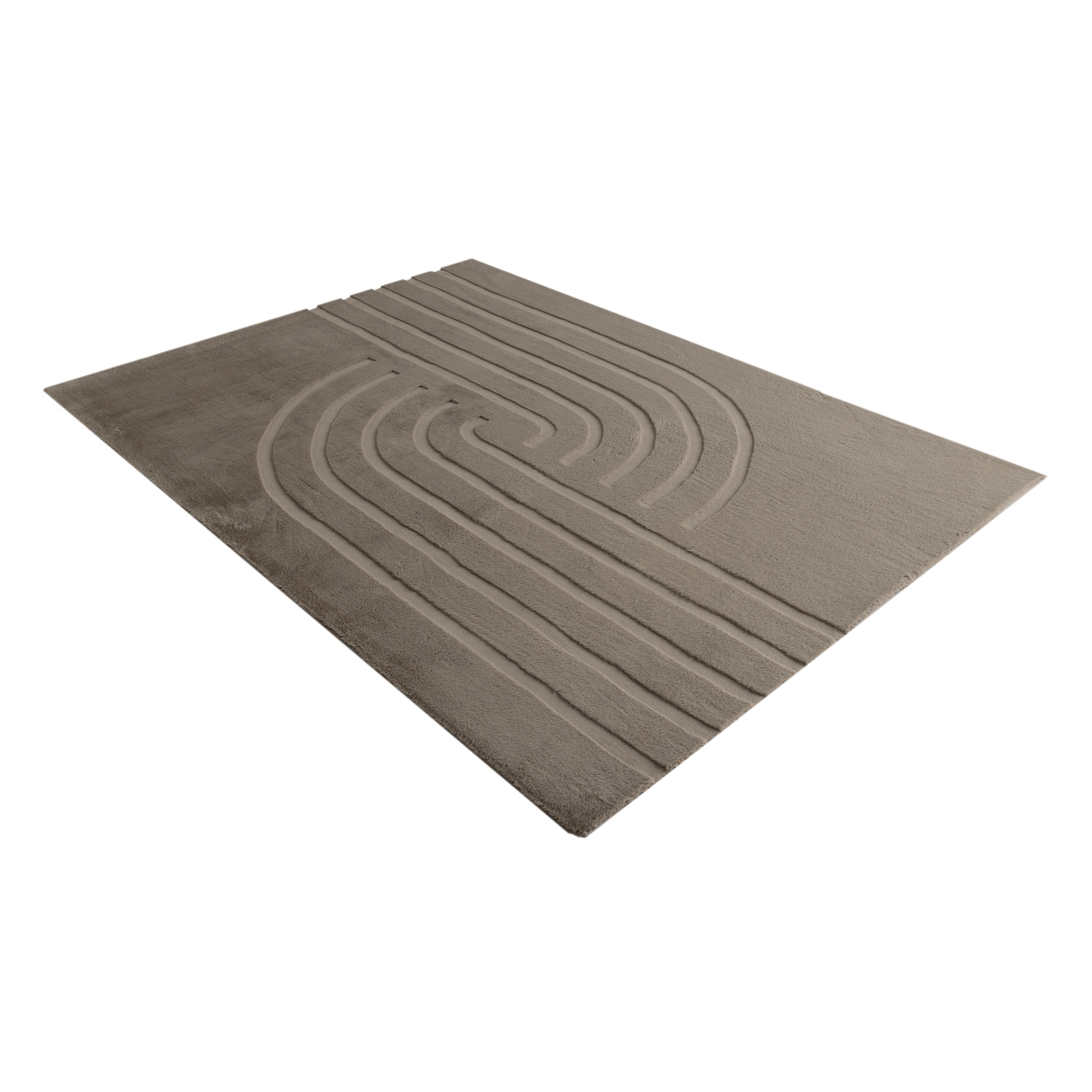 Teppich 'Peace' taupe 160 x 230 cm