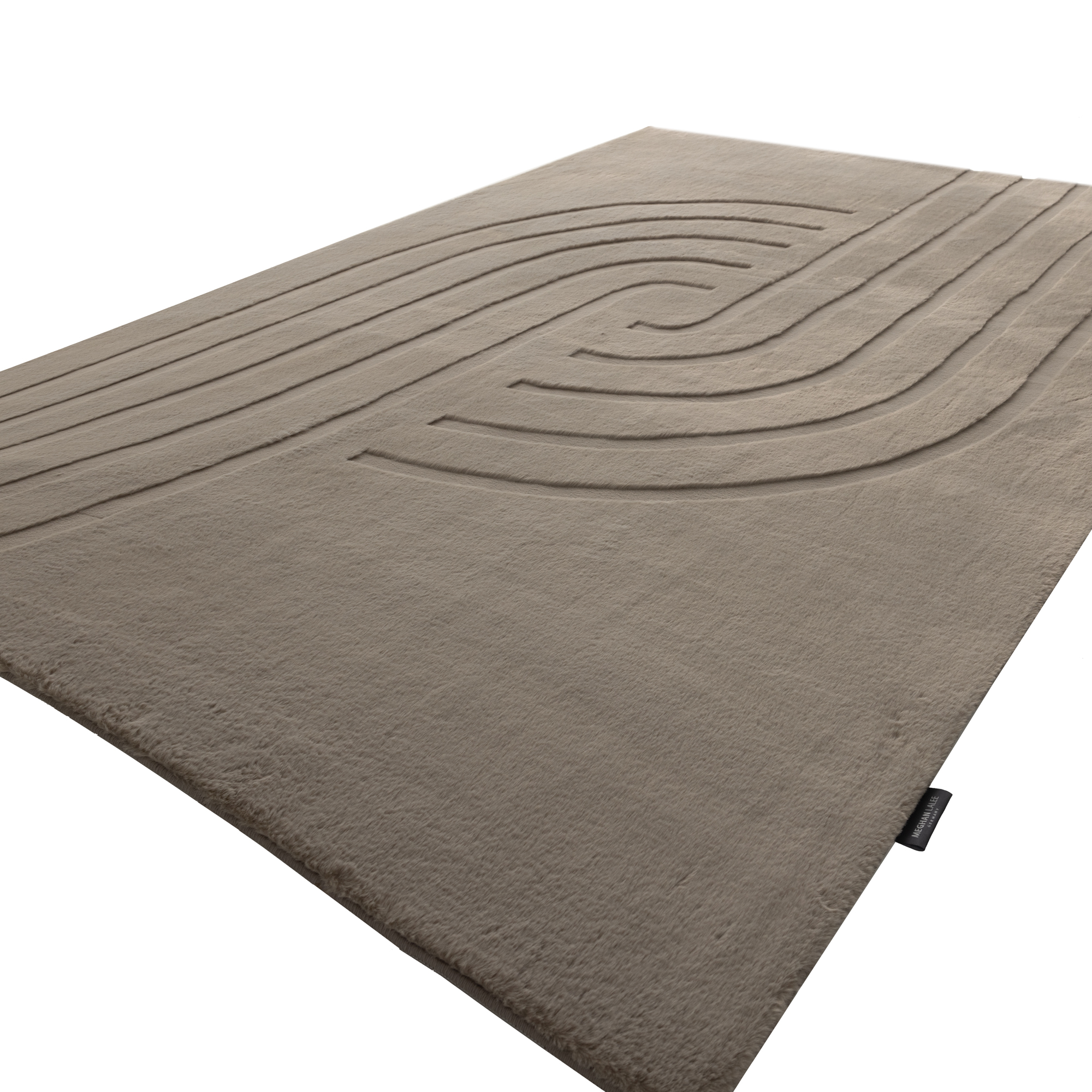 Teppich 'Peace' taupe 160 x 230 cm