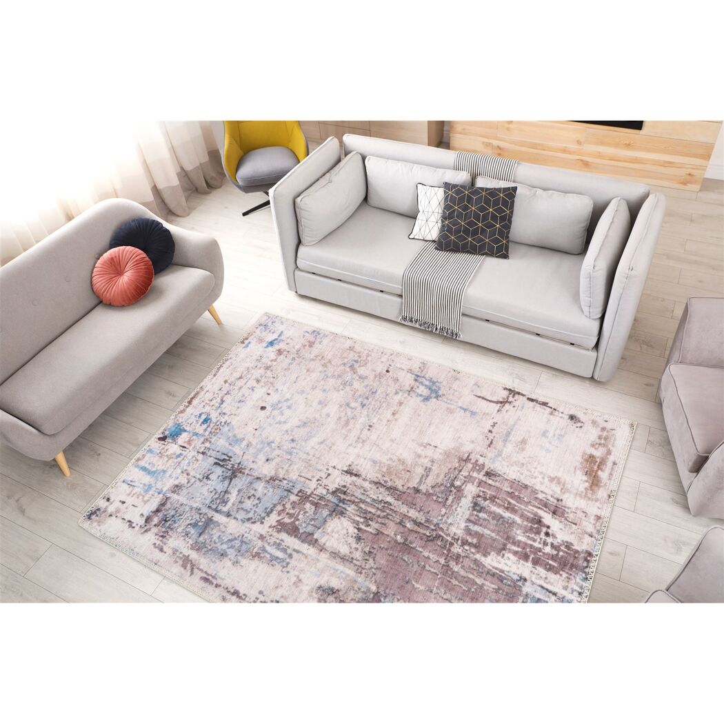 Teppich 'Peron' grau/taupe 160 x 230 cm