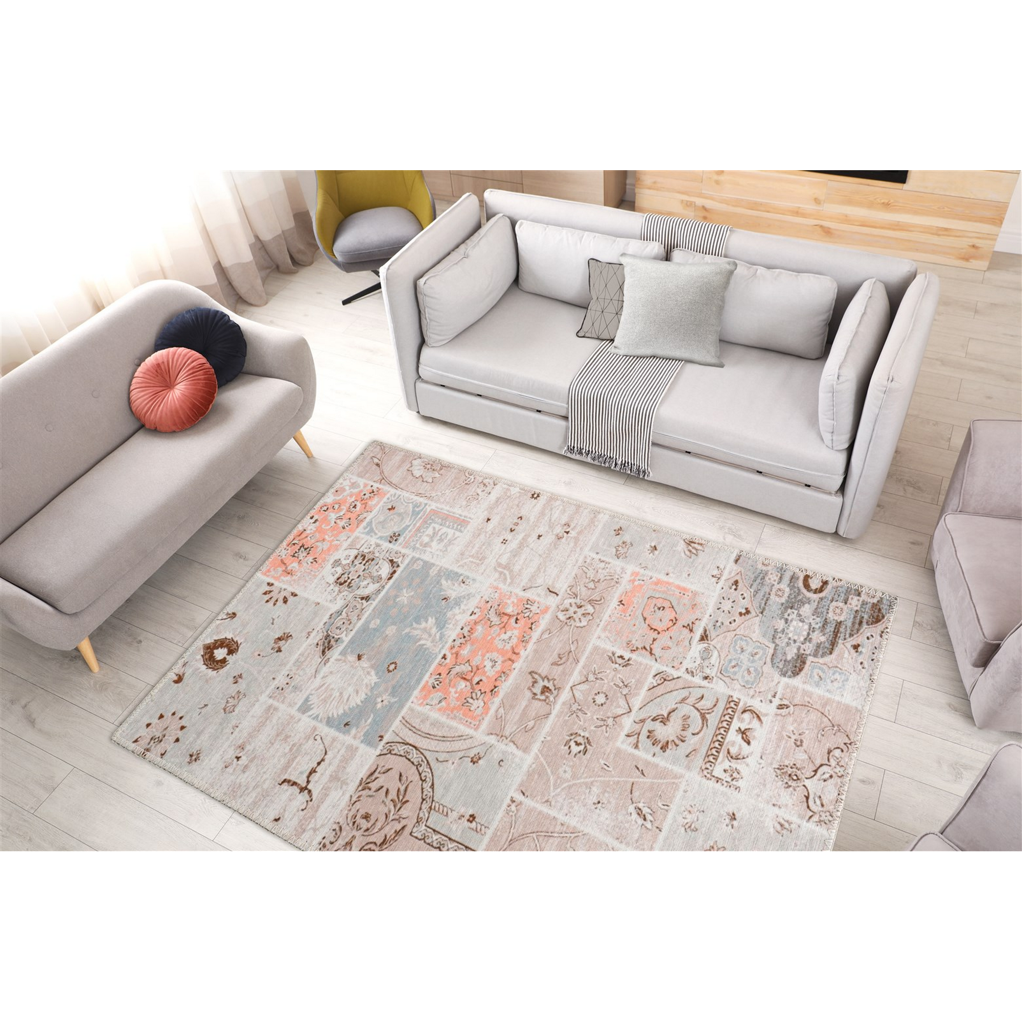 Teppich 'Peron' multicolor 200 x 290 cm