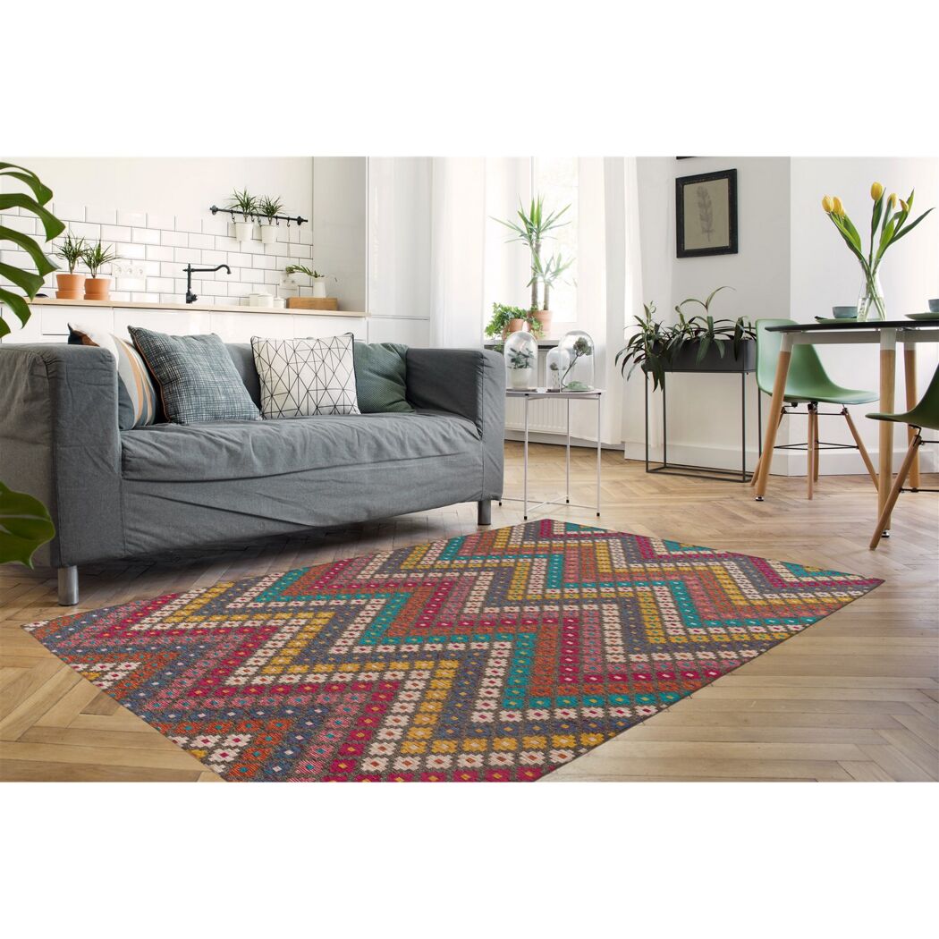 Teppich 'Primavera' multicolor 160 x 230 cm