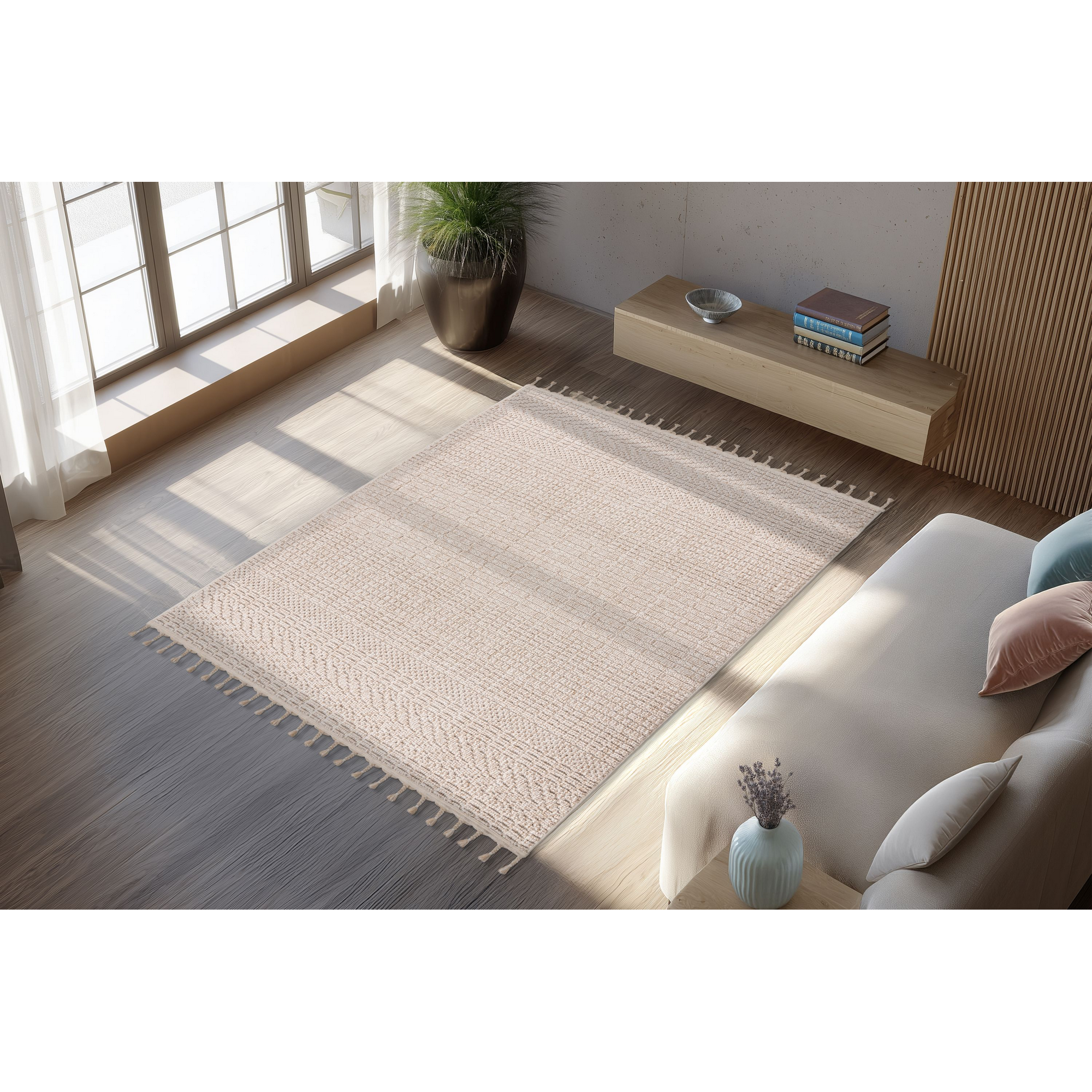 Teppich 'Reef' beige 200 x 290 cm