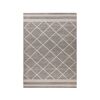 Teppich 'Rhombus' braun/beige 160 x 230 cm