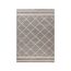 Teppich 'Rhombus' braun/beige 160 x 230 cm